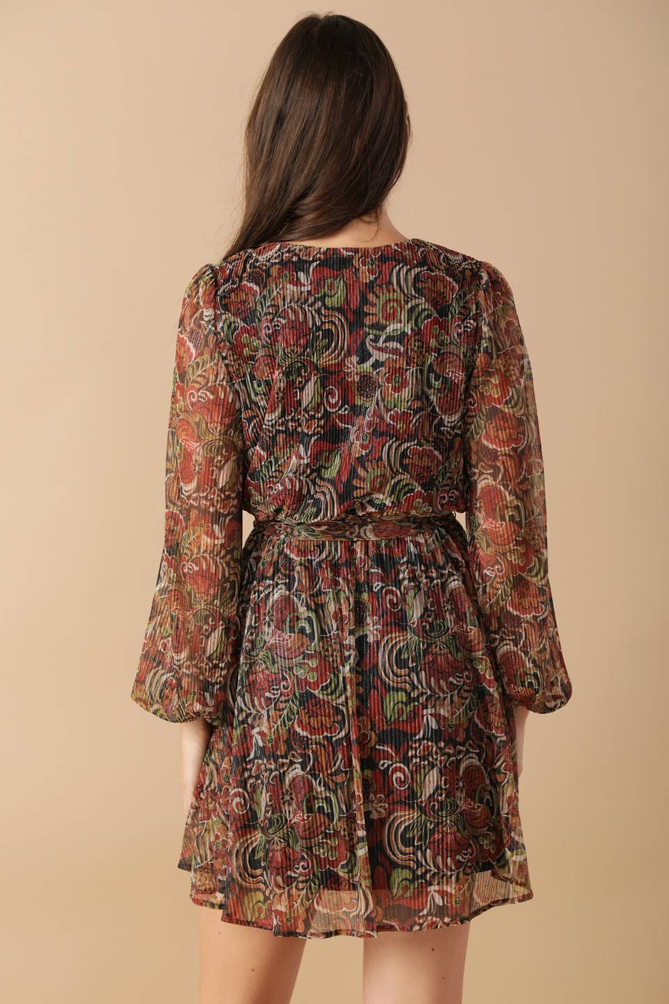 JUST CAN'T WAIT WOVEN MINI DRESS Flying Tomato